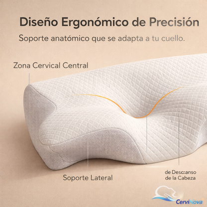CerviNova™ Almohada Ortopédica [Despierta Sin Dolor. Todas Las Mañanas.]