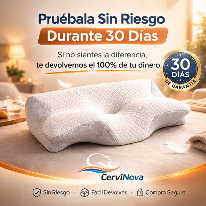 CerviNova™ Almohada Ortopédica [Despierta Sin Dolor. Todas Las Mañanas.]