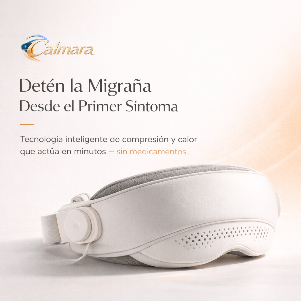 Calmara™ Masajeador Inteligente [Controla la Crisis Desde el Primer Síntoma]
