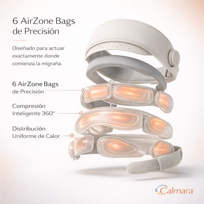 Calmara™ Masajeador Inteligente [Controla la Crisis Desde el Primer Síntoma]