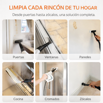 Vapurex™ Limpiador a Vapor [Limpieza Profesional Sin Químicos]