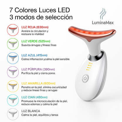 LuminaMax® Escultor Facial 7 en 1 - Máxima tecnología, piel perfecta