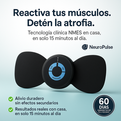 NeuroPulse™ EMS Pad - Evita la Atrofia y Reactiva los Músculos